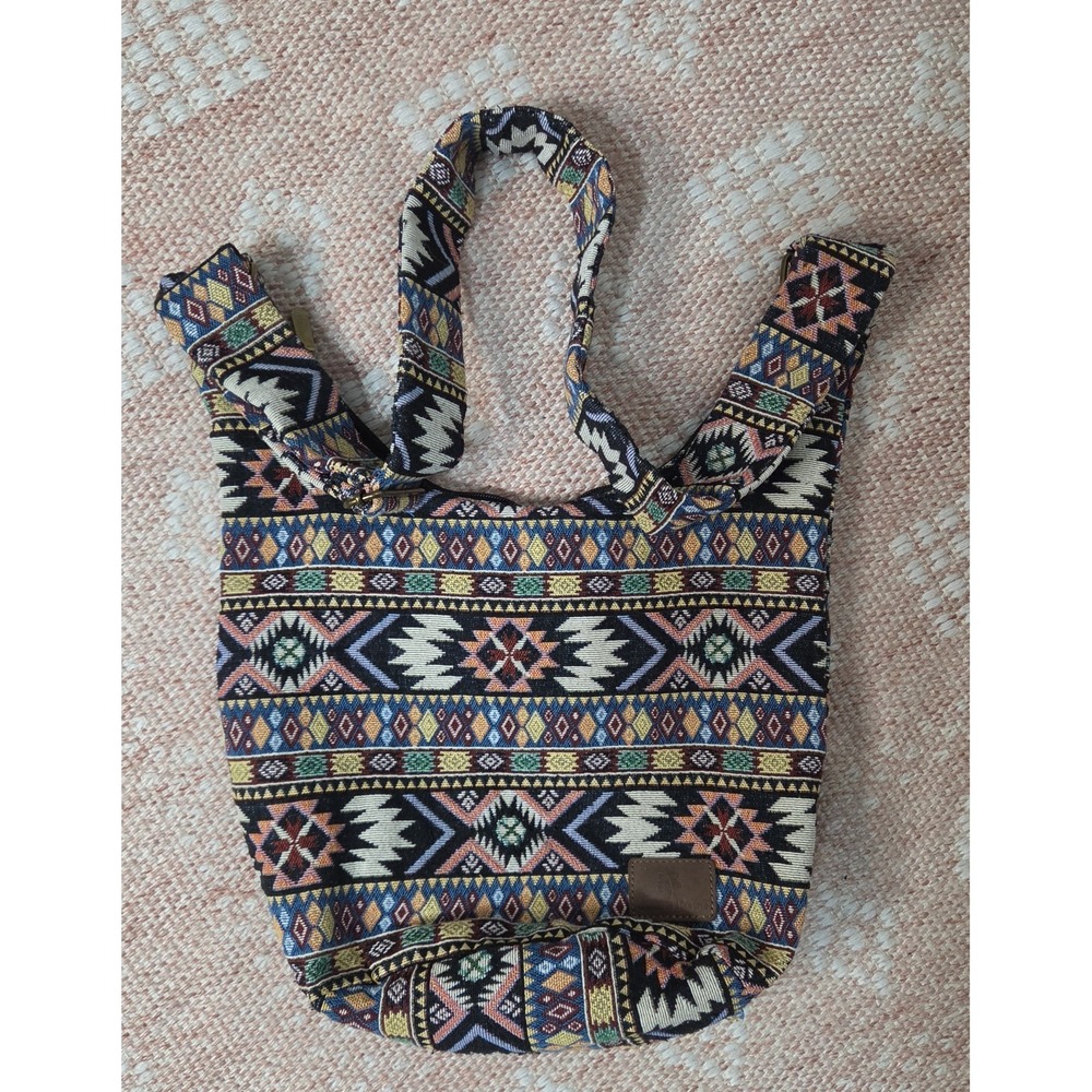 Boho Western Festival Y2k Sack Wovenβ Aztek Bag